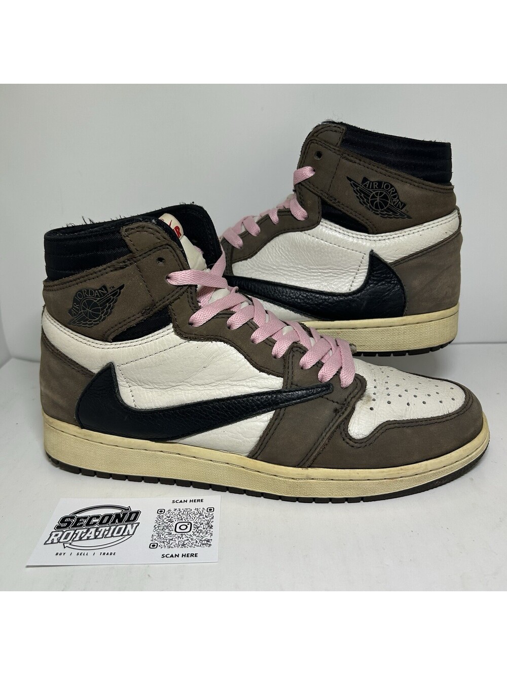 Air Jordan 1 Retro High OG Travis Scott Mocha - Size 8.5 - (CD4487-100)